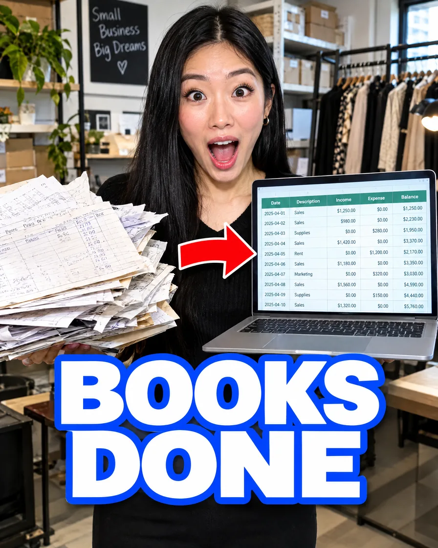 AI for accounting and bookkeeping in a small business