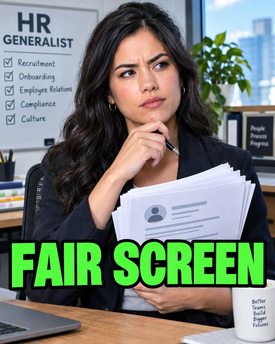 Screen resumes with AI without falling into bias traps
