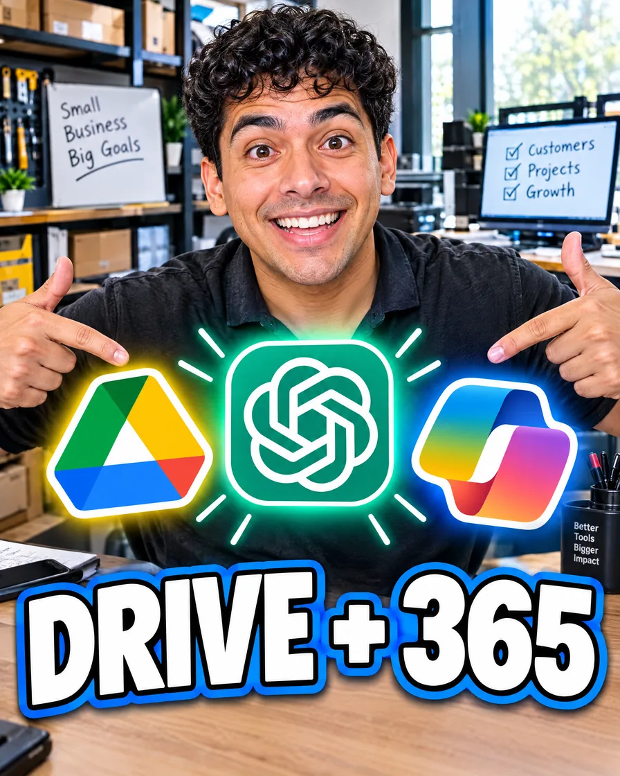 Use Drive or Microsoft 365 files without pasting them